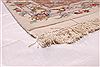 Tabriz Beige Hand Knotted 97 X 139 Area Rug 254-29376 Thumb 1