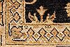 Pishavar Beige Hand Knotted 101 X 131 Area Rug 254-29377 Thumb 5