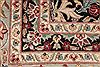 Tabriz Beige Hand Knotted 101 X 145 Area Rug 254-29380 Thumb 5