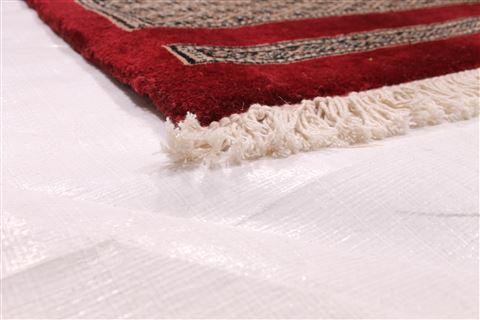 Bokhara Beige Hand Knotted 101 X 140 Area Rug 254-29381 Image 1