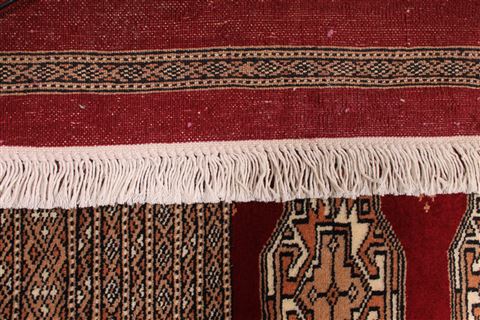 Bokhara Beige Hand Knotted 101 X 140 Area Rug 254-29381 Image 6
