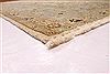 Agra Beige Hand Knotted 101 X 141 Area Rug 254-29383 Thumb 1