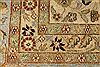 Agra Beige Hand Knotted 101 X 141  Area Rug 254-29383 Thumb 5