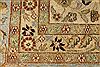 Agra Beige Hand Knotted 101 X 141 Area Rug 254-29383 Thumb 5