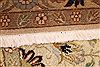 Agra Beige Hand Knotted 101 X 141 Area Rug 254-29383 Thumb 7