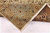 Agra Beige Hand Knotted 101 X 141 Area Rug 254-29383 Thumb 9