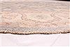 Pishavar Beige Round Hand Knotted 710 X 80  Area Rug 254-29387 Thumb 1