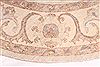 Pishavar Beige Round Hand Knotted 70 X 70 Area Rug 254-29389 Thumb 4