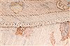 Pishavar Beige Round Hand Knotted 70 X 70 Area Rug 254-29389 Thumb 5