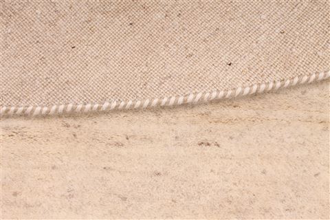 Gabbeh Beige Round Hand Knotted 65 X 65 Area Rug 254-29391 Image 4