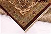 Agra Beige Hand Knotted 118 X 150 Area Rug 254-29394 Thumb 10