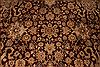 Agra Beige Hand Knotted 118 X 150 Area Rug 254-29394 Thumb 3