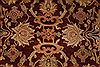 Agra Beige Hand Knotted 118 X 150 Area Rug 254-29394 Thumb 6
