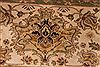 Agra Beige Hand Knotted 118 X 150 Area Rug 254-29394 Thumb 7