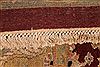 Agra Beige Hand Knotted 118 X 150 Area Rug 254-29394 Thumb 8
