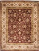 Agra Beige Hand Knotted 118 X 150 Area Rug 254-29394 Thumb 0
