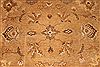 Pishavar Brown Hand Knotted 117 X 151 Area Rug 254-29395 Thumb 3