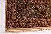 Kashan Beige Hand Knotted 122 X 149 Area Rug 254-29396 Thumb 2