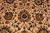 Kashan Beige Hand Knotted 122 X 149 Area Rug 254-29396 Thumb 3