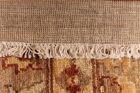 Pishavar Beige Hand Knotted 120 X 1710 Area Rug 254-29398 Image 7