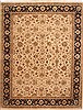 Kashmar Green Hand Knotted 120 X 154 Area Rug 254-29399 Thumb 0