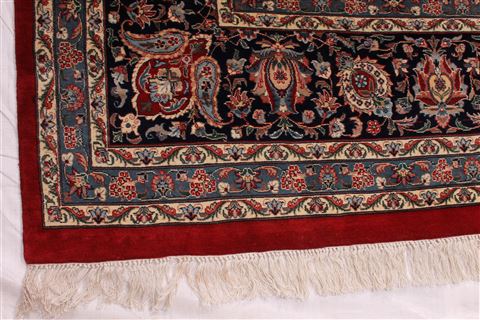 Pak-Persian Beige Hand Knotted 123 X 185 Area Rug 254-29402 Image 2
