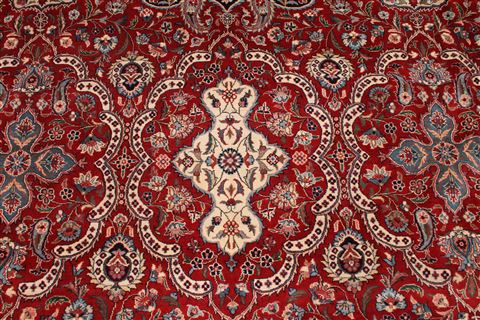 Pak-Persian Beige Hand Knotted 123 X 185 Area Rug 254-29402 Image 3