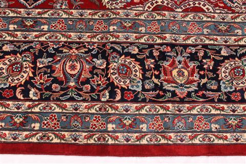 Pak-Persian Beige Hand Knotted 123 X 185 Area Rug 254-29402 Image 4