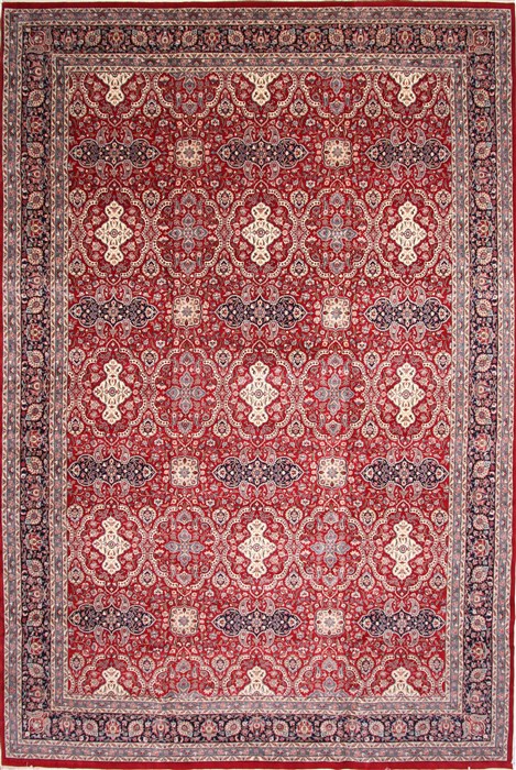 Pak-Persian Beige Hand Knotted 123 X 185 Area Rug 254-29402 Image 0