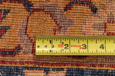 Pishavar Beige Hand Knotted 119 X 174 Area Rug 254-29403 Image 8