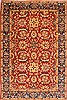 Pishavar Beige Hand Knotted 119 X 174  Area Rug 254-29403 Thumb 0