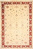 Pishavar Beige Hand Knotted 118 X 176 Area Rug 254-29404 Thumb 0