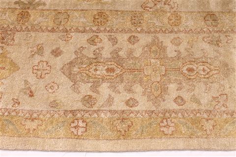 Oushak Beige Hand Knotted 121 X 184 Area Rug 254-29411 Image 4
