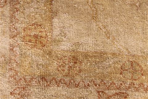 Oushak Beige Hand Knotted 121 X 184 Area Rug 254-29411 Image 5