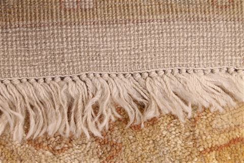 Oushak Beige Hand Knotted 121 X 184 Area Rug 254-29411 Image 6