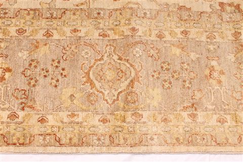 Ziegler Beige Hand Knotted 119 X 183 Area Rug 254-29412 Image 4