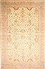 Ziegler Beige Hand Knotted 119 X 183 Area Rug 254-29412 Thumb 0