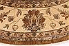 Mahal Beige Round Hand Knotted 120 X 120 Area Rug 254-29413 Thumb 3