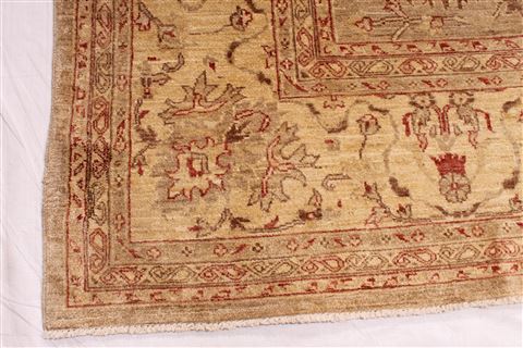 Ziegler Beige Hand Knotted 1111 X 180 Area Rug 254-29414 Image 2