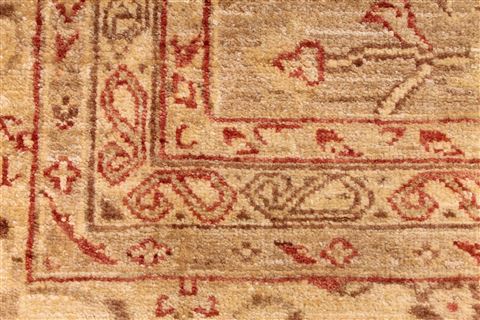 Ziegler Beige Hand Knotted 1111 X 180 Area Rug 254-29414 Image 5
