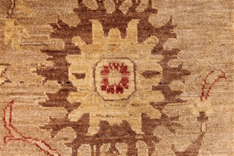 Ziegler Beige Hand Knotted 1111 X 180 Area Rug 254-29414 Image 6