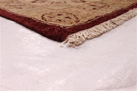 Pishavar Red Hand Knotted 1110 X 151 Area Rug 254-29416 Image 1