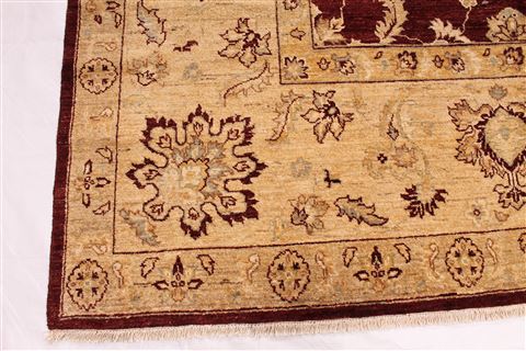Pishavar Red Hand Knotted 1110 X 151 Area Rug 254-29416 Image 2
