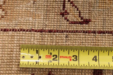 Pishavar Red Hand Knotted 1110 X 151 Area Rug 254-29416 Image 8