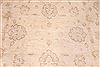 Pishavar Beige Hand Knotted 119 X 144 Area Rug 254-29418 Thumb 3