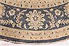 Pishavar Beige Round Hand Knotted 1110 X 120 Area Rug 254-29419 Thumb 3