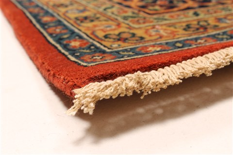 Herati Beige Hand Knotted 82 X 158 Area Rug 250-29426 Image 5