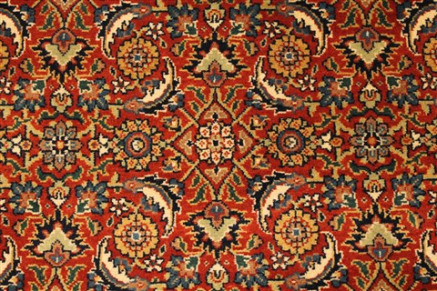 Herati Beige Hand Knotted 82 X 158 Area Rug 250-29426 Image 7