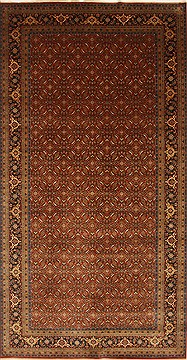 Herati Beige Hand Knotted 8'2" X 15'8"  Area Rug 250-29426