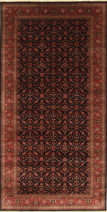Herati Blue Hand Knotted 61 X 120 Area Rug 250-29428 Image 0